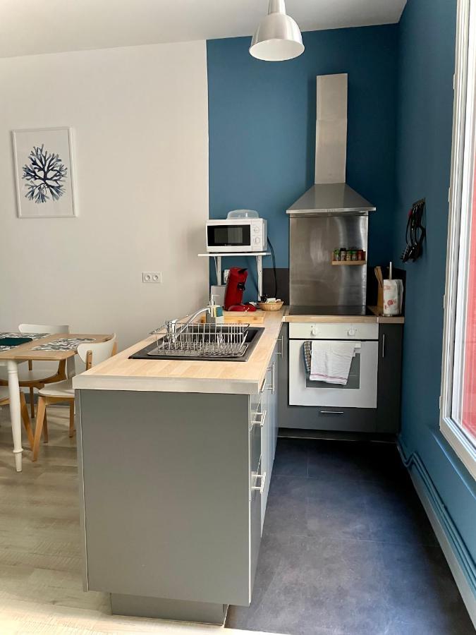 La Bateliere, Appartement Mer Avec Patio Prive مير-لي-بان المظهر الخارجي الصورة